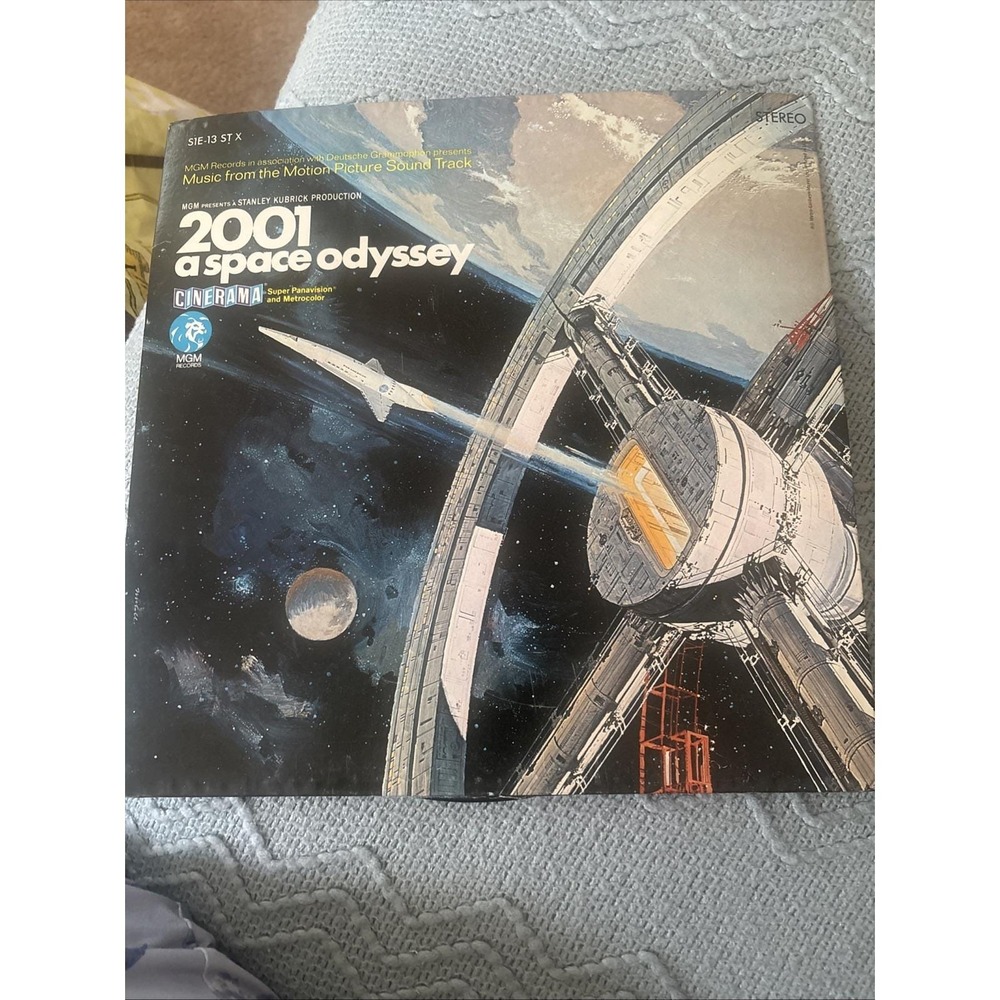 2001: A Space Odyssey Soundtrack Record LP Vinyl 1968 MGM S1E-13 ST X